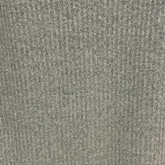 Community Parfit V Neck Ribbed Knit Dress Grey S - Picture 7 of 9